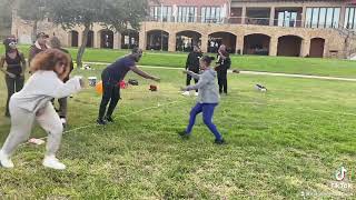 Metro FM summit 2022. Team building activities with Matalane Mokgatla