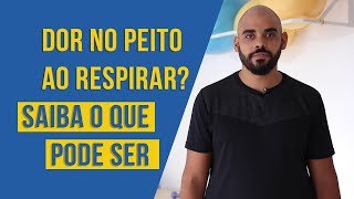 Respirar leve dor ao costas nas
