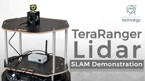 SLAM demonstration with TeraRanger Lidar on Kobuki