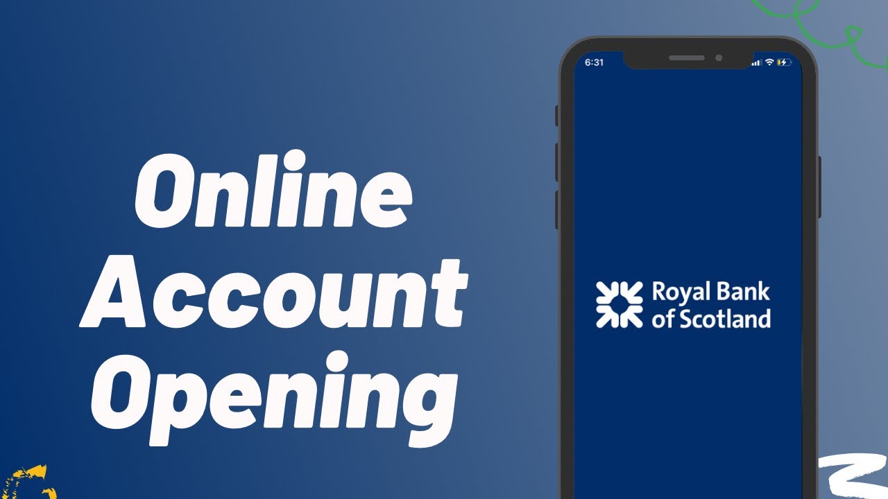 Royal Bank of Scotland Open Account Signup for Banking Account