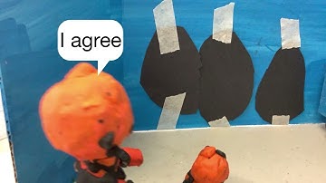 My first claymation*      clay+animation*