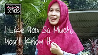 I Like You So Much, You'll Know It Honey Jemlan Cover I Azura