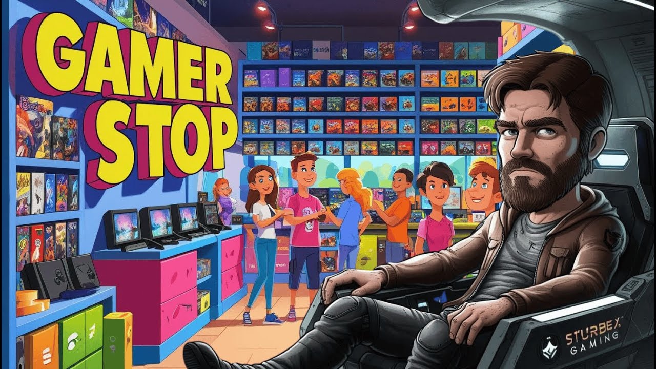 First look at Gamer Stop Simulator Demo