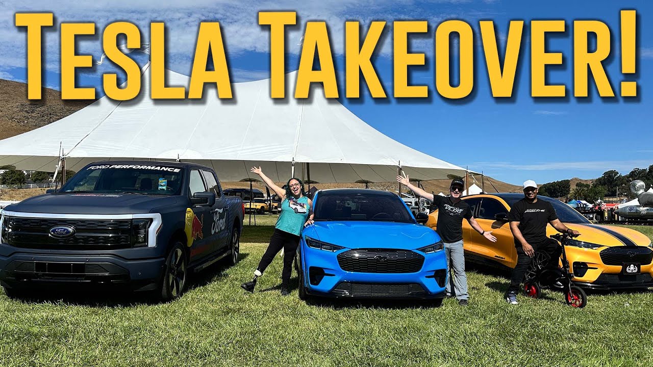 Ford EV's join Tesla Takeover 2023!