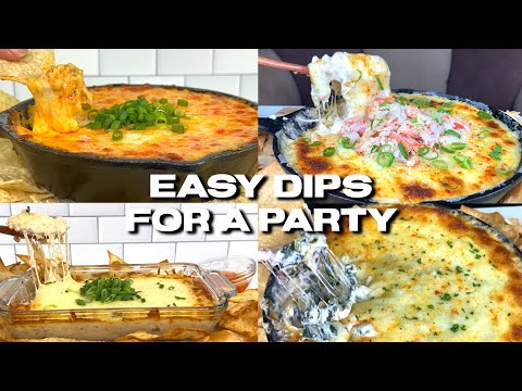 EASY DIPS FOR A PARTY!