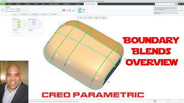 Creo Parametric - Boundary Blends - Surfacing
