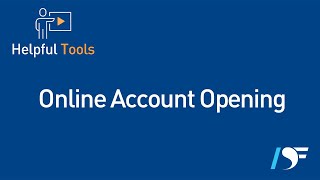 How to Open an Account Online
