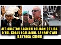 AFG‘ONISTON RASMAN TOLIBON QO'LIGA O'TDI, KOBUL EGALLANDI, ASHRAF G'ANI ISTE'FOGA CHIQDI