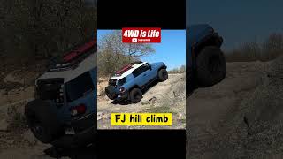 Toyota FJ cruiser Offroad hill climb