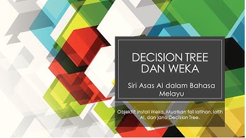 Tutorial Weka: Cara mudah untuk membina Classifier AI dengan Decision Tree