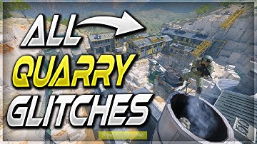 COD MW3 GLITCHES: *QUARRY* ALL BEST WORKING GLITCHES & SPOTS !