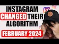 Instagram’s Algorithm CHANGED! 🥺 The Latest 2024 Instagram Algorithm Explained (February 2024)