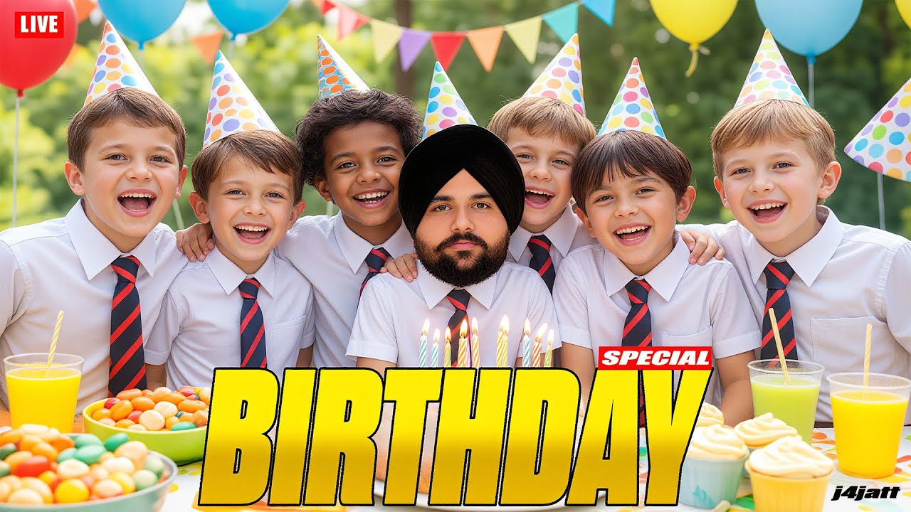 BIRTHDAY LIVE STREM 🎂| PUBG | BGMI 