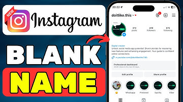 How To Make a Name Invisible On Instagram (EASY!!!)