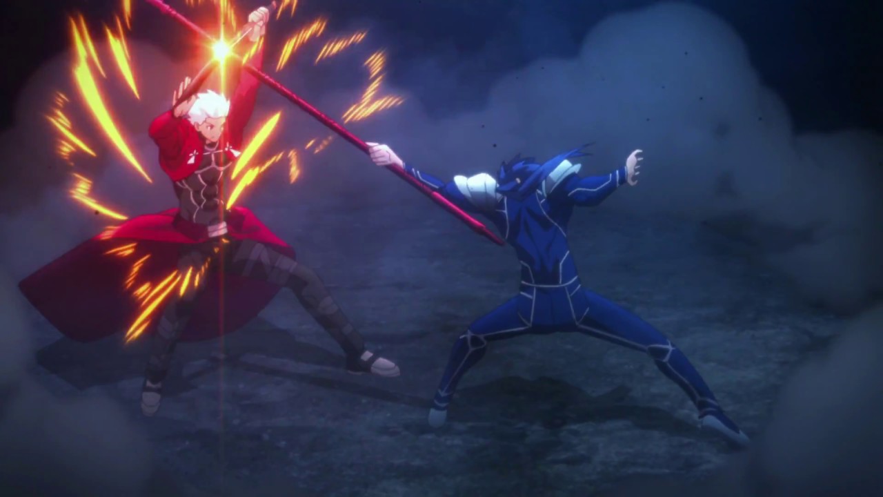 Арчер против Лансера I Archer VS Lancer [FullHD 60fps]