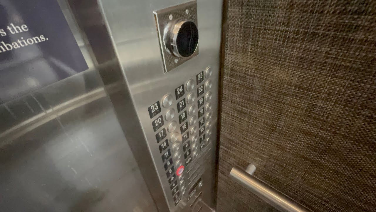 Nashville TN Hydraulic Kone Glass Elevators at Renaissance Hotel DT ...