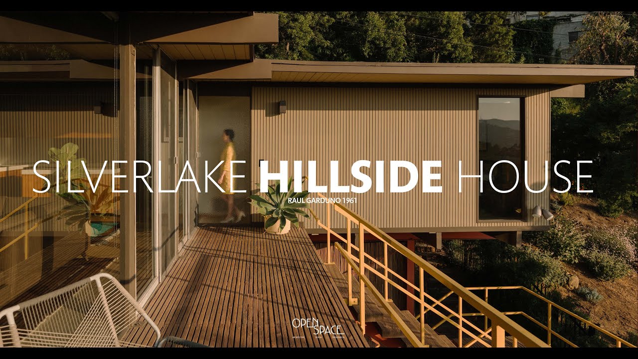 Exploring a Mid-Century Modern House Built on a Hillside in Los Angeles | House Tour