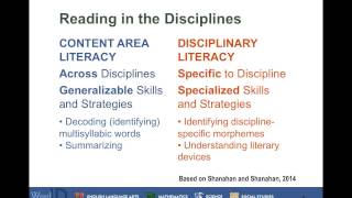 Word ID: Assessment Across the Content Areas