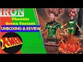 Iron studios xmen vs sentinel green variant phoenix unboxing  review