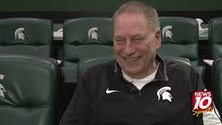 Tom Izzo speaks on how his 98-year-old mother stays in great shape at her age! Information