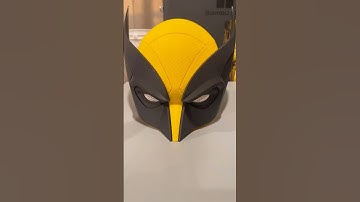 3D printed Wolverine helmet