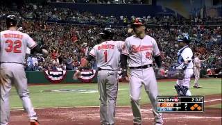 2013/04/02 Jones' two-run double