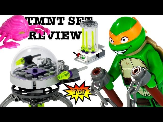 LEGO 79100 Kraang Lab Escape Set Review Teenage Mutant Ninja