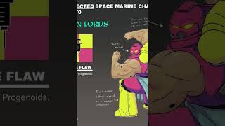 Rejected Spacemarine 13 #warhammer40k #spacemarines #rejected #gains #steroids #art #shorts #fyp