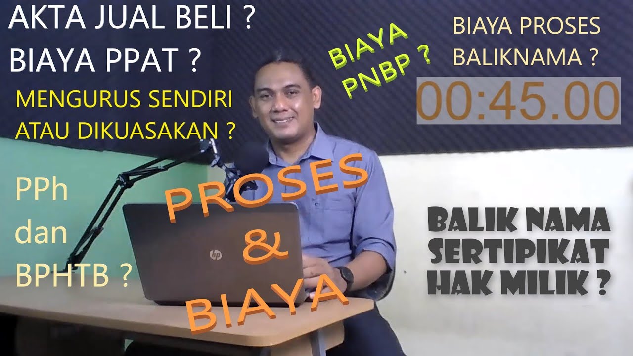PROSES DAN BIAYA PERALIHAN HAK ATAU BALIKNAMA SERTIPIKAT HAK MILIK