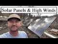 #492 - Solar Panels And 70MPH Winds... Goat Fencing, Spring Over Axle Conversion.