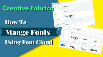 How to Use Font Cloud to Manage Fonts Easily