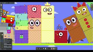 Numberblocks Battle 188 in Algodoo (No Sound)