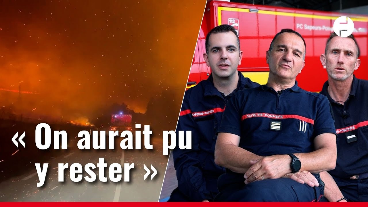 Ces pompiers racontent l'incendie terrible des monts d'Arrée