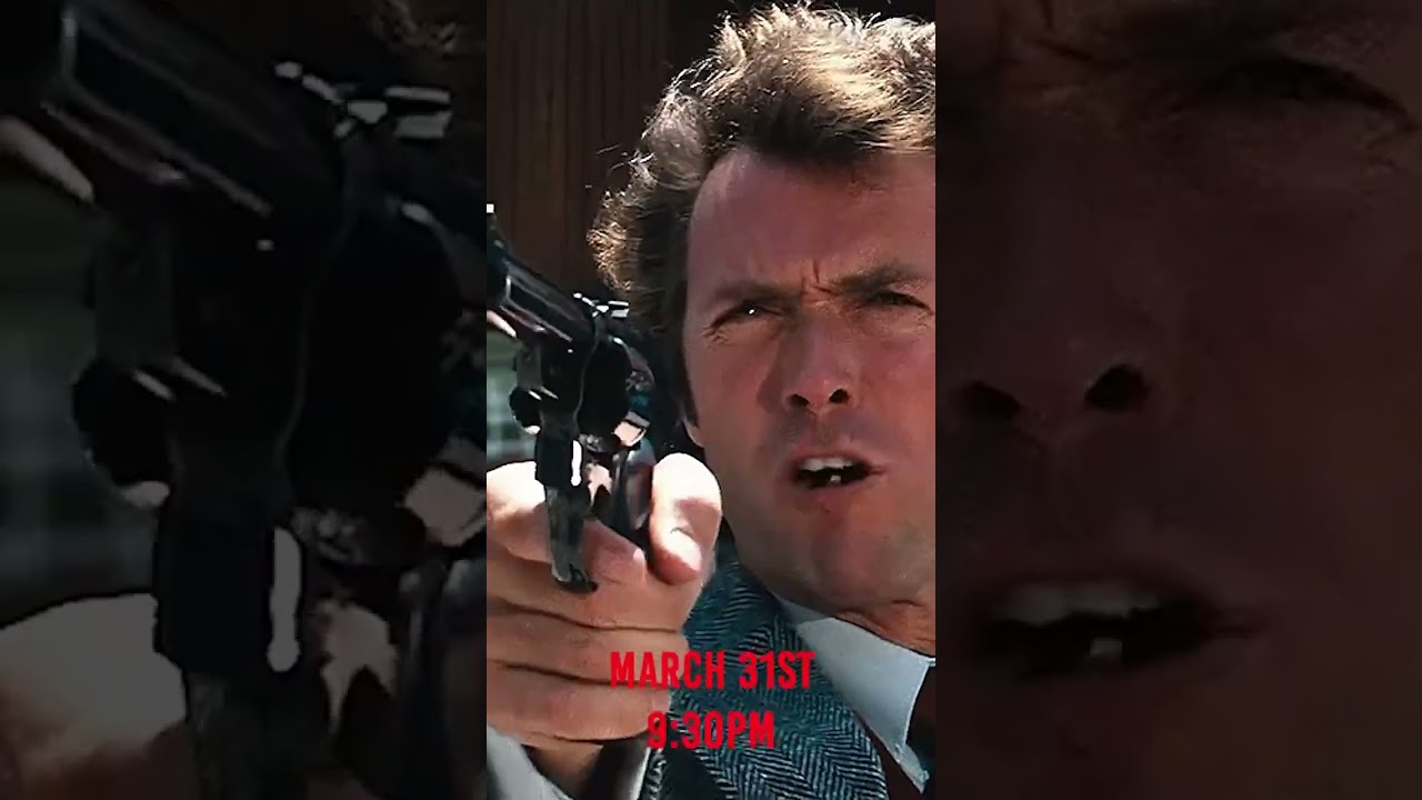Dirty Harry// March 31st 9:30 pm// HYLAND CINEMA// 