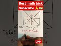 Reasoning trick best reasoning trick find the total number of triangle best reasoning trick #ssc