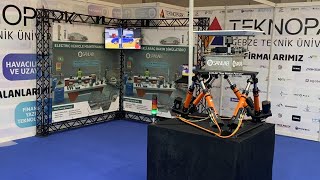 6DOF Motion Platform with 2DOF Stabilizer and Electric Vehicle Maintenance Simulator at Saha Expo!