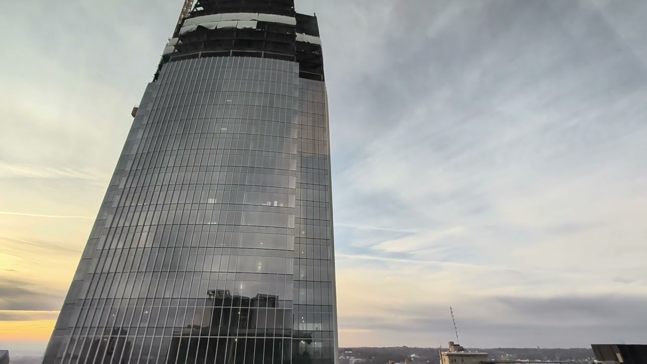 Good Morning 2026 from the Mutual of Omaha Tower construction site