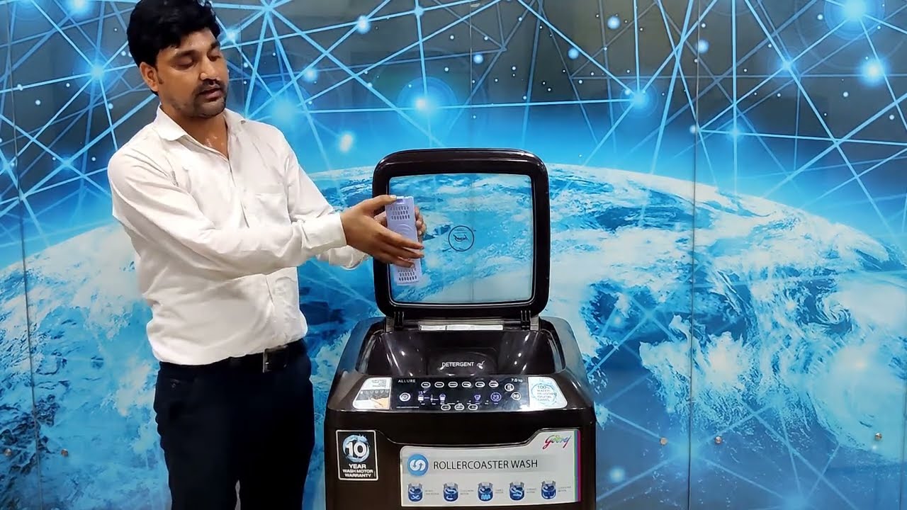 Godrej Front Load Washing Machine Demo In Hindi