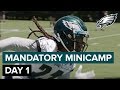 Day 1 Highlights of Mandatory Minicamp | Philadelphia Eagles