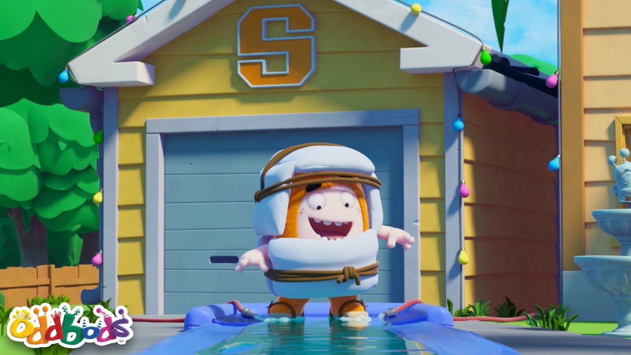 🥶On Thin Ice⛸️ + More! | OddBods | Moonbug Kids - After School Adventures