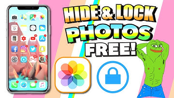 How To LOCK & HIDE Photos/Videos on iPhone for FREE - iOS 11 / iOS 10 (NO JAILBREAK)