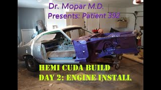 392 Hemi Cuda Build: BGE Engine Installation