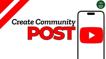 How to create a community post on YouTube mobile ?