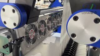 300 Pleat depth full-suto filter CNC mini paper pleating production line