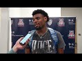 Arizona Basketball Press Conference - KJ Lewis