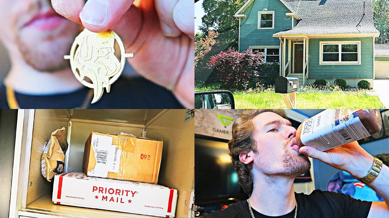 DAY IN THE LIFE OF ELITESHOT! (Gold Pendant, Fan Mail, Dream Home, Drinkable Food)
