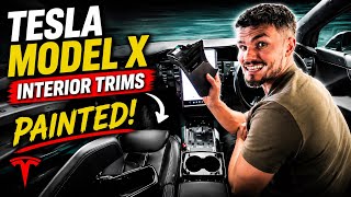 HOW TO REMOVE AND REPAINT THE INTERIOR TRIMS ON A TESLA MODEL S & X How To Remove And Repaint The Interior Trims On A Tesla Model S X
