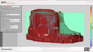 ATOS Triple Scan in use - Complete workflow of measuring a medium size object