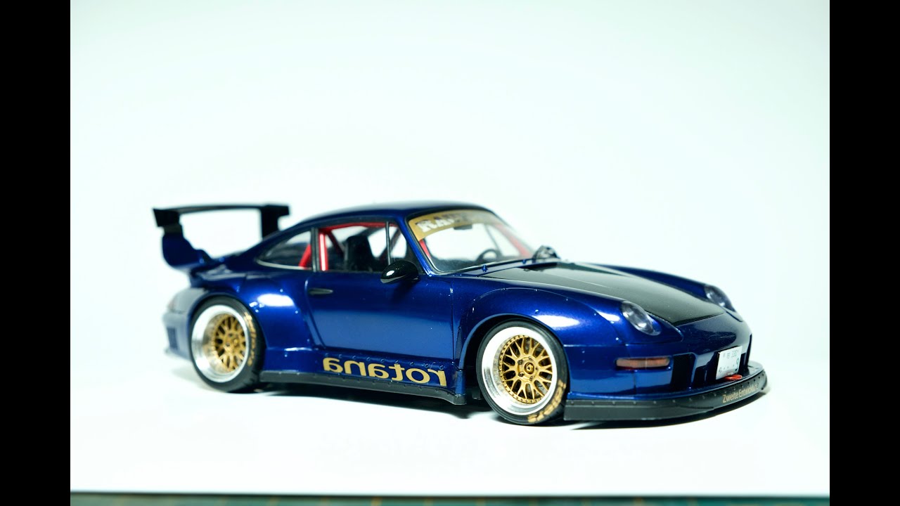 模型時間』RWB PORSCHE 911 GT2 1/24 tamiya - YouTube