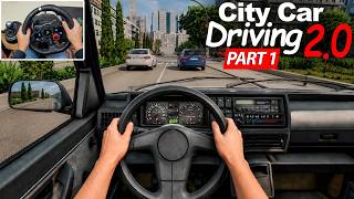 City Car Driving 2.0 First look and Gameplay - Part 1 | Logitech G29 screenshot 5